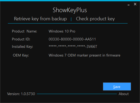 Get Serial Key From Windows.Old Folder