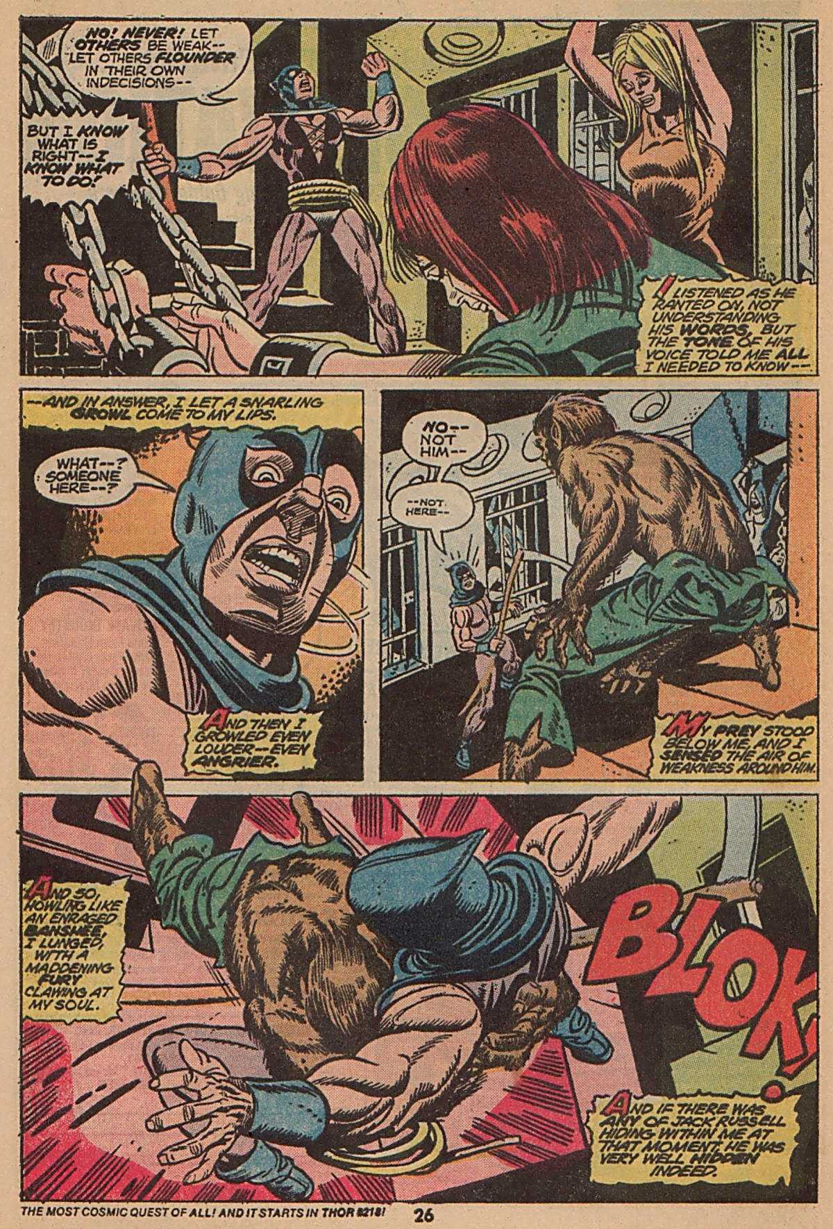 Read online Werewolf by Night (1972) comic -  Issue #12 - 17