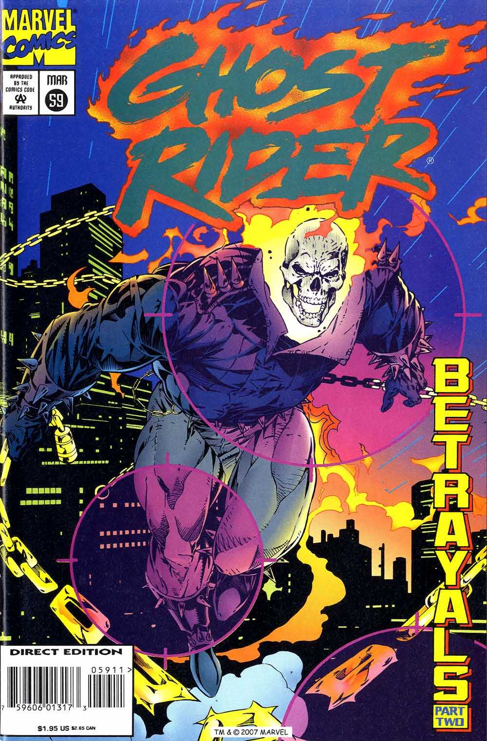 Read online Ghost Rider (1990) comic -  Issue #59 - 1