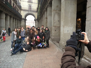 Visto al pasar en Segway por Plaza Mayor