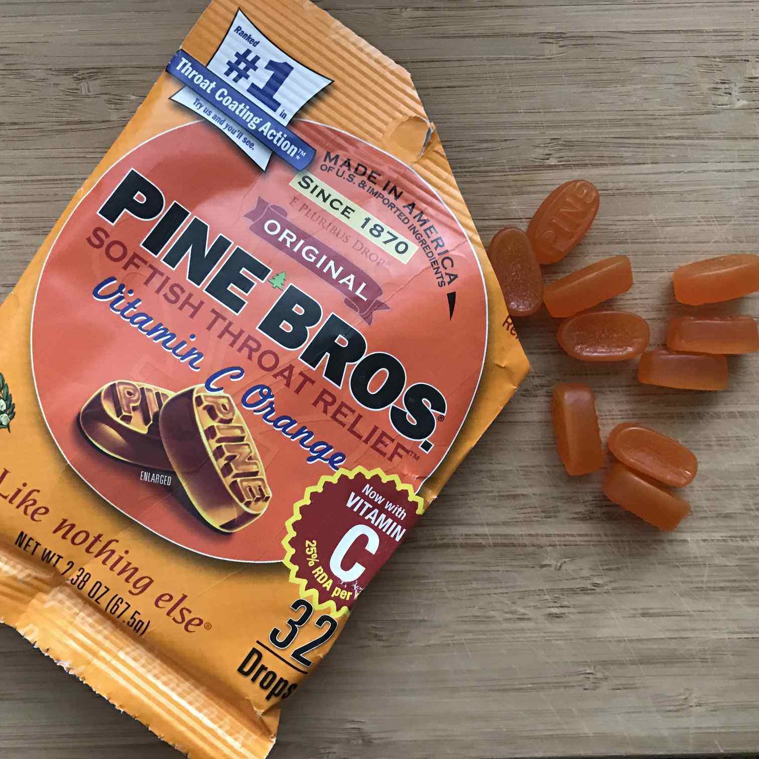 Runnergirl Training Product Review Pine Bros. Throat Drops