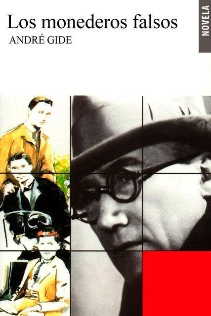 Biblioteca personal de Borges Andre Gide. Los monederos falsos