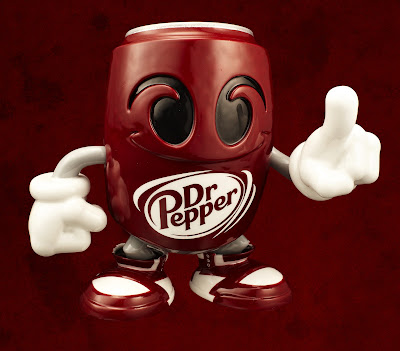 Dr Pepper x Complex Magazine One of a Kind Collaboration Series - Dr Pepper Resin Figure by Tracy Tubera