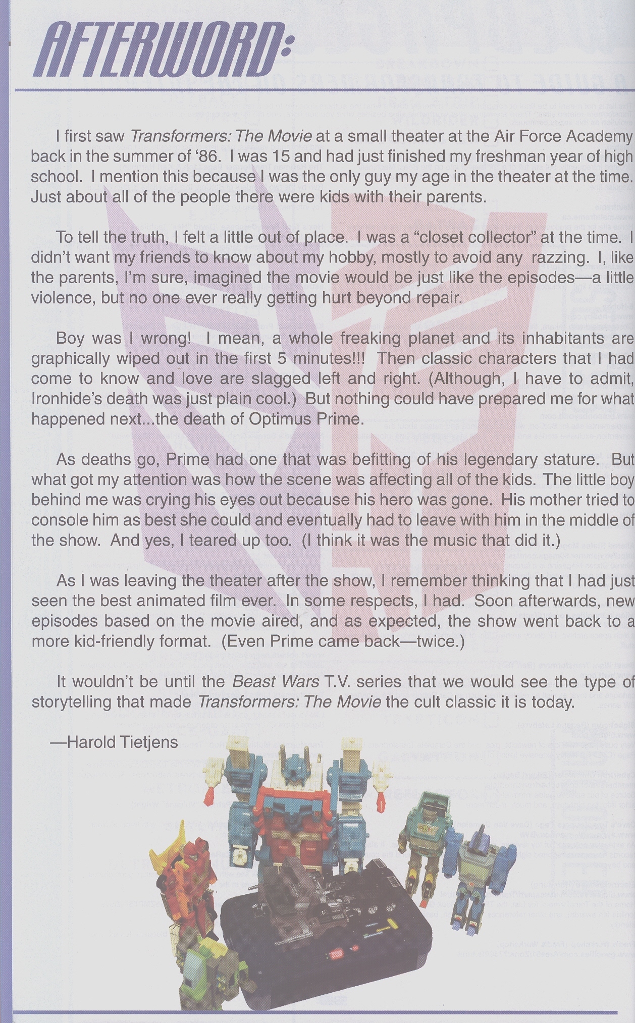 Read online Cybertronian: An Unofficial Transformers Recognition Guide comic -  Issue #2 - 73