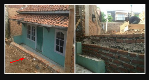 Tanpa Akses Masuk dan Keluar, Beginilah Nasib Rumah Pak Eko Hingga Harus Panjat Tembok Tanpa Akses Masuk dan Keluar, Beginilah Nasib Rumah Pak Eko Hingga Harus Panjat Tembok