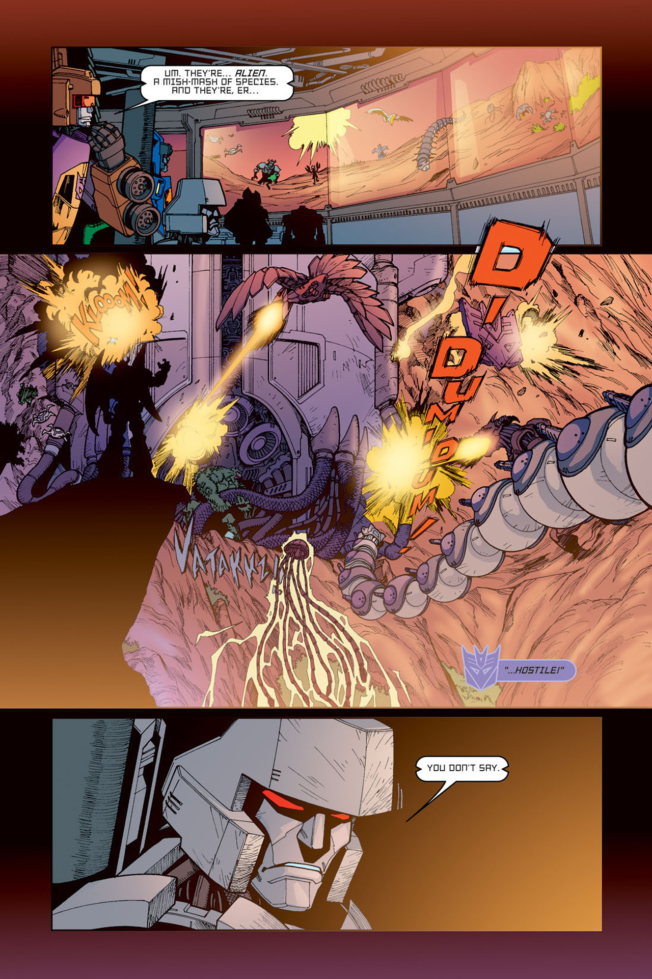 Read online The Transformers: Devastation comic -  Issue #5 - 6