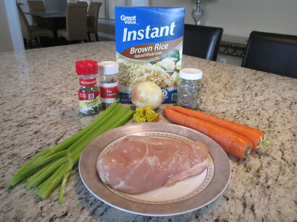 Mike and Lisa's World Easy Chicken And Rice Soup