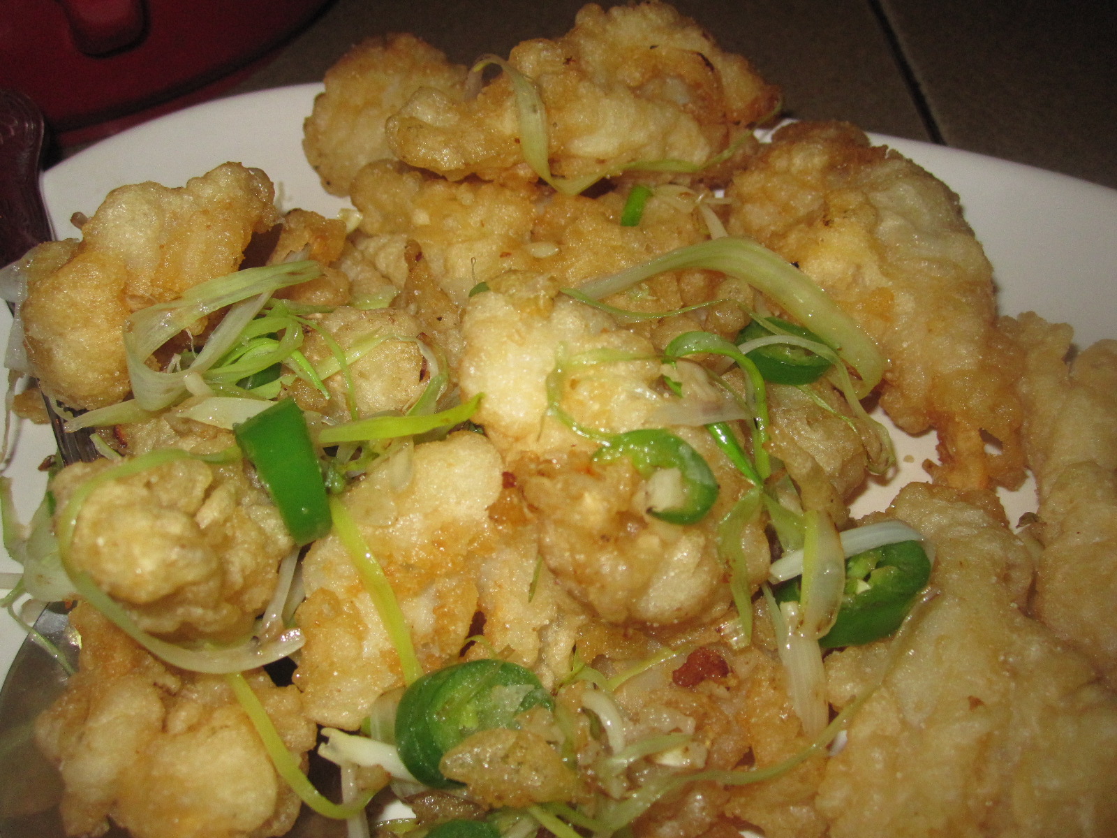 The Grubbery Houston, TX Sinh Sinh Salt and Pepper Squid