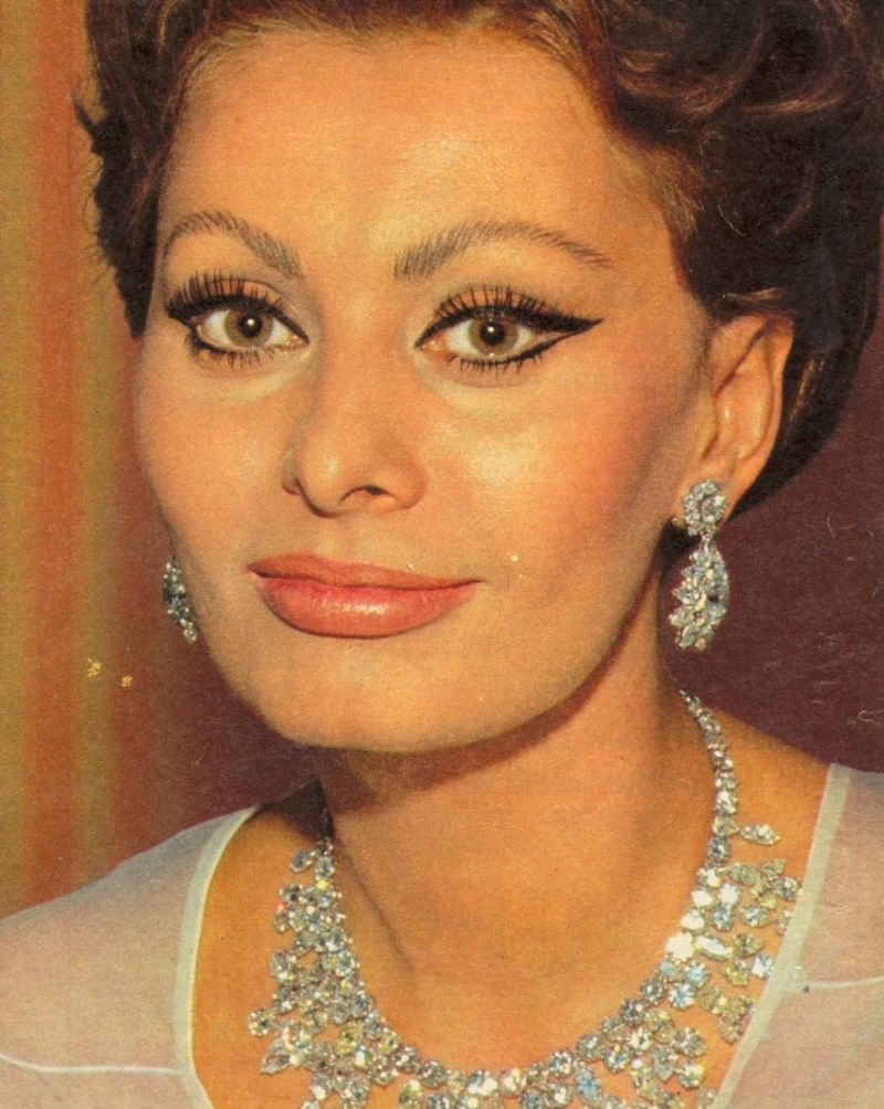 Film Noir Photos: The Eyes Have It: Sophia Loren