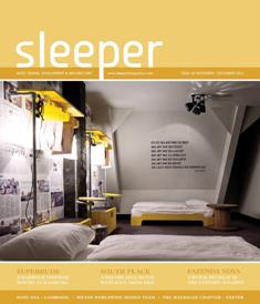 Sleeper. Hotel design, Development & Architecture 45 - November & December 2012 | ISSN 1476-4075 | TRUE PDF | Bimestrale | Professionisti | Alberghi | Design | Architettura
Sleeper is the international magazine for hotel design, development and architecture.
Published six times per year, Sleeper features unrivalled coverage of the latest projects, products, practices and people shaping the industry. Its core circulation encompasses all those involved in the creation of new hotels, from owners, operators, developers and investors to interior designers, architects, procurement companies and hotel groups.
Our portfolio comprises a beautifully presented magazine as well as industry-leading events including the prestigious European Hotel Design Awards – established as Europe’s premier celebration of hotel design and architecture – and the Asia Hotel Design Awards, set to launch in Singapore in March 2015. Sleeper is also the organiser of Sleepover, an innovative networking event for hotel innovators.
Sleeper is the only media brand to reach all the individuals and disciplines throughout the supply chain involved in the delivery of new hotel projects worldwide. As such, it is the perfect partner for brands looking to target the multi-billion pound hotel sector with design-led products and services.