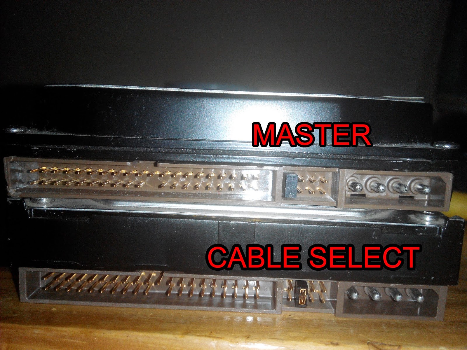 Dispositivos IDE. Master, Slave y Cable Select. Jota informatica