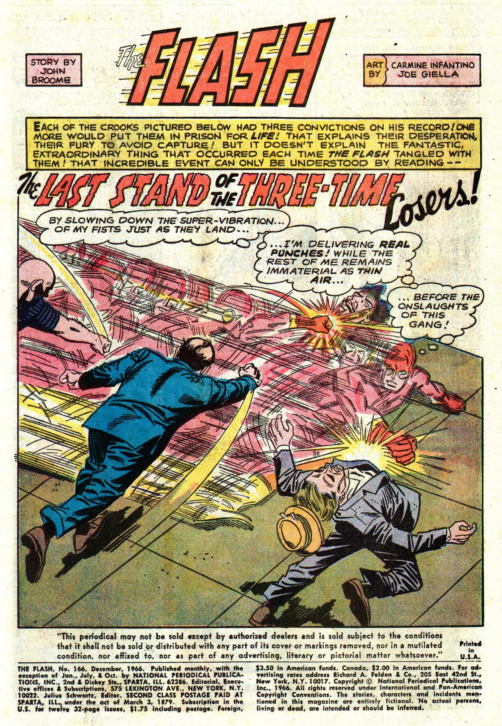 Read online The Flash (1959) comic -  Issue #166 - 3