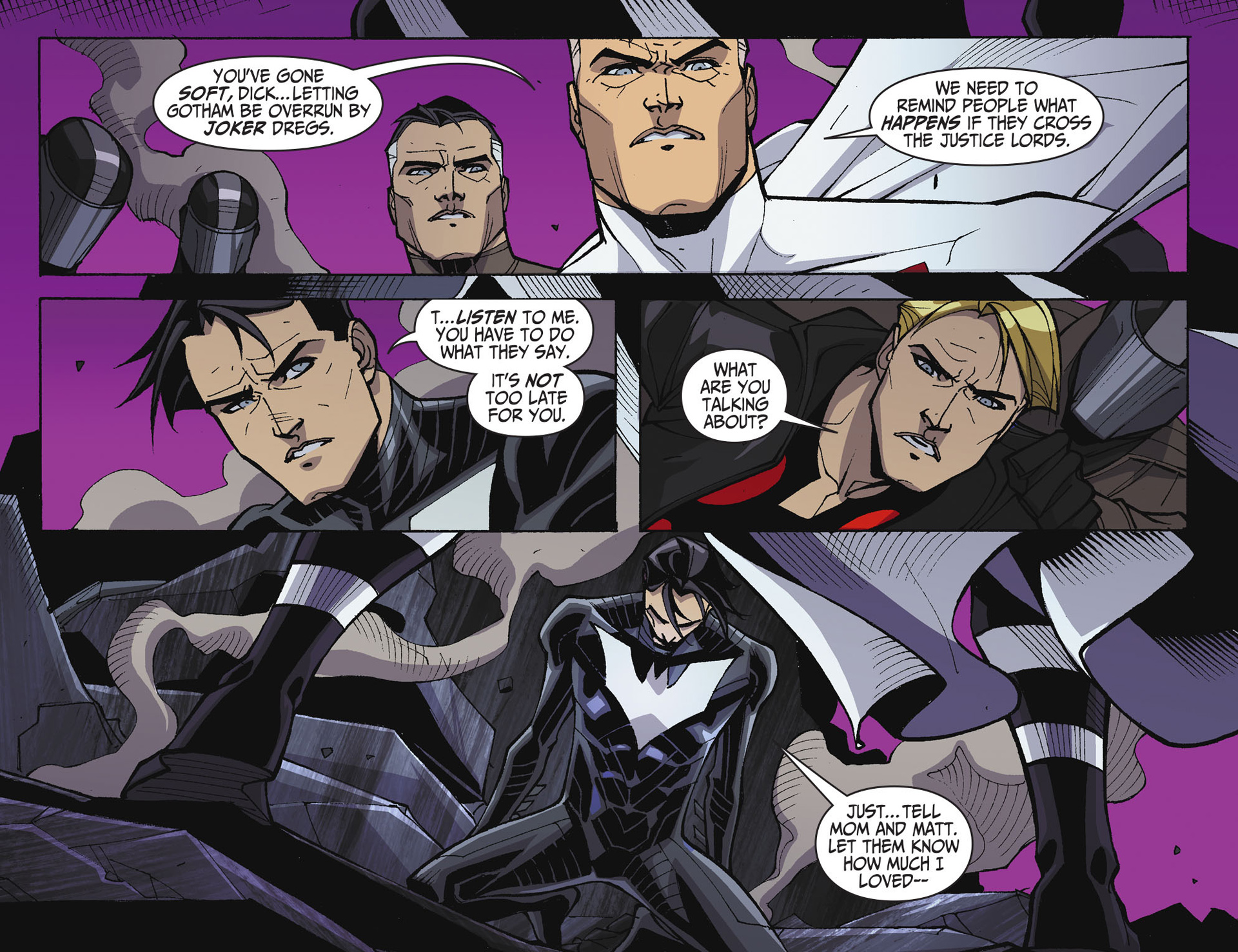 Read online Batman Beyond 2.0 comic -  Issue #21 - 20