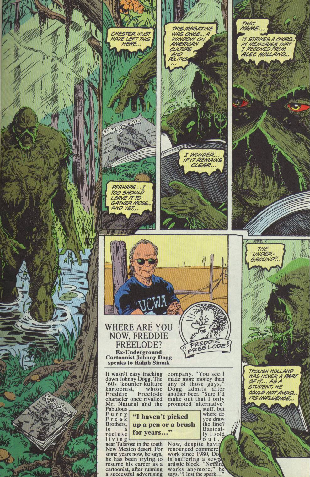Swamp Thing (1982) Issue #126 #134 - English 2