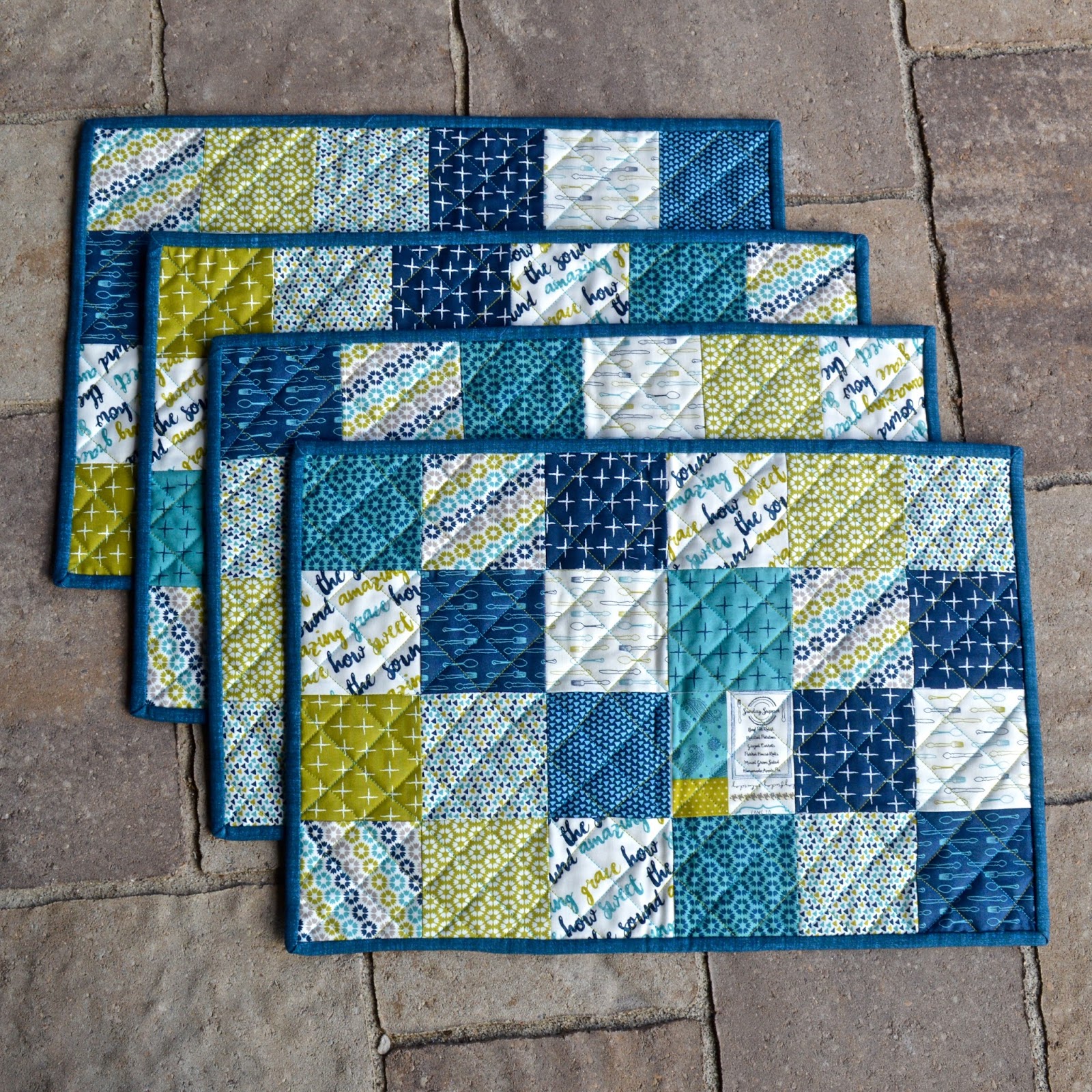 ellyn's place placemats and towels