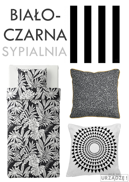 tapeta czarno-białe pasy