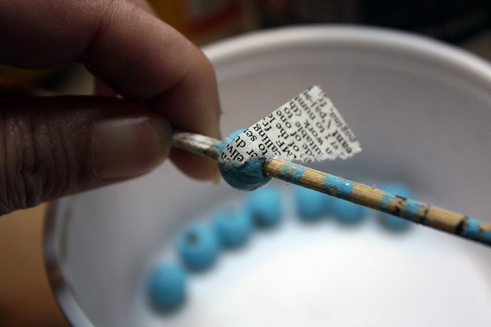 CraftyHope Tutorial Text Beads and Altered Fringe