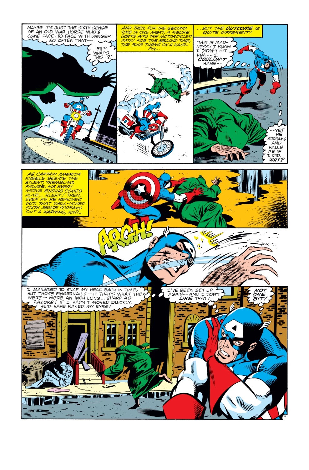 Read online Captain America (1968) comic -  Issue #272 - 12