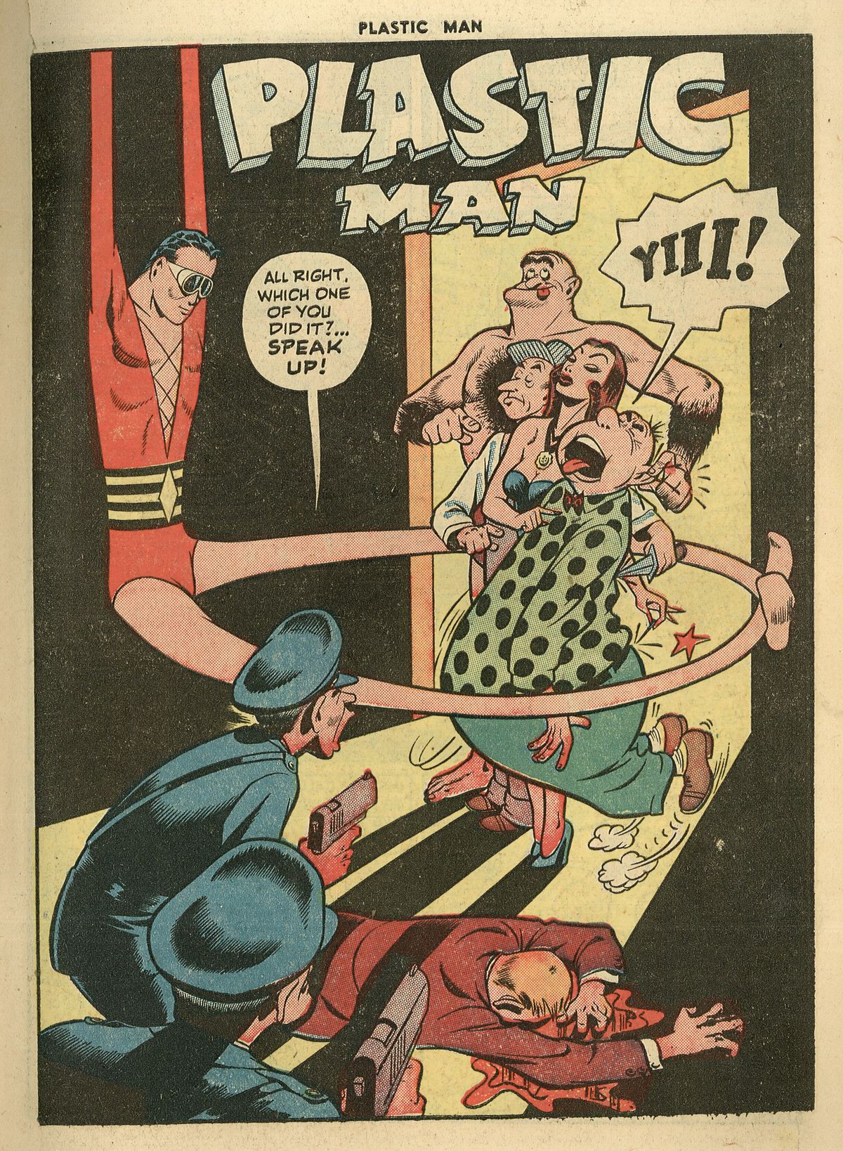 Read online Plastic Man (1943) comic -  Issue #3 - 3