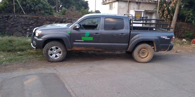 En la colonia Guadalupe Victoria, Policía Municipal recupera camioneta con reporte de robo