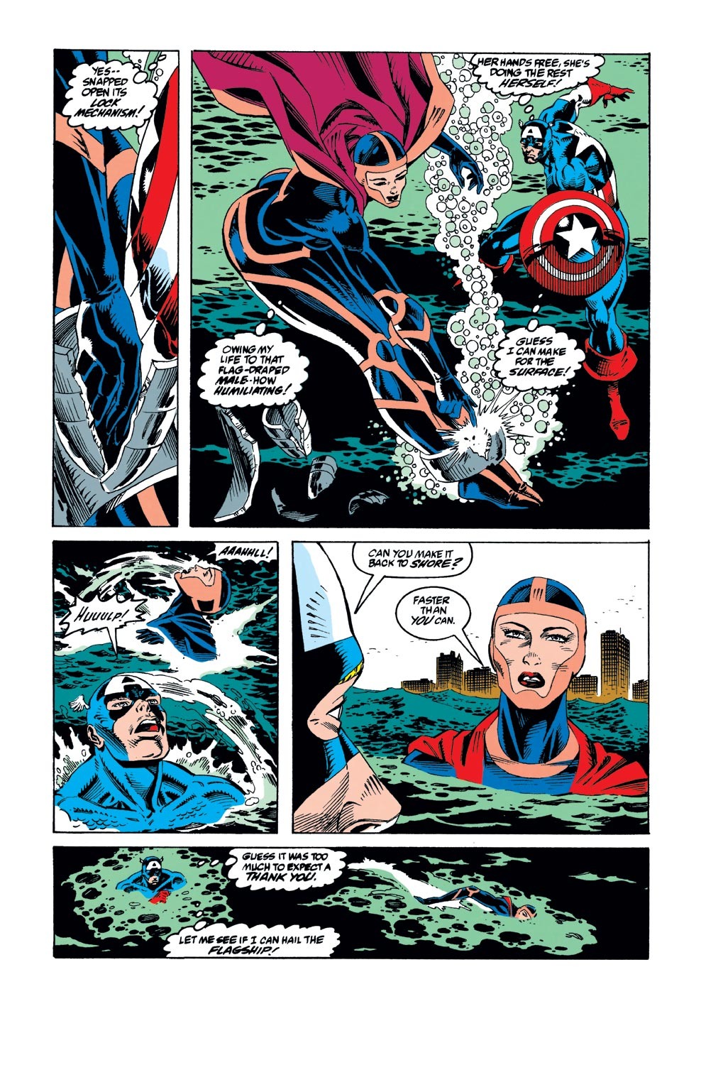 Captain America (1968) Issue #414 #363 - English 3