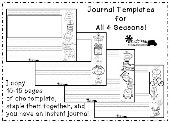 journal writing templates