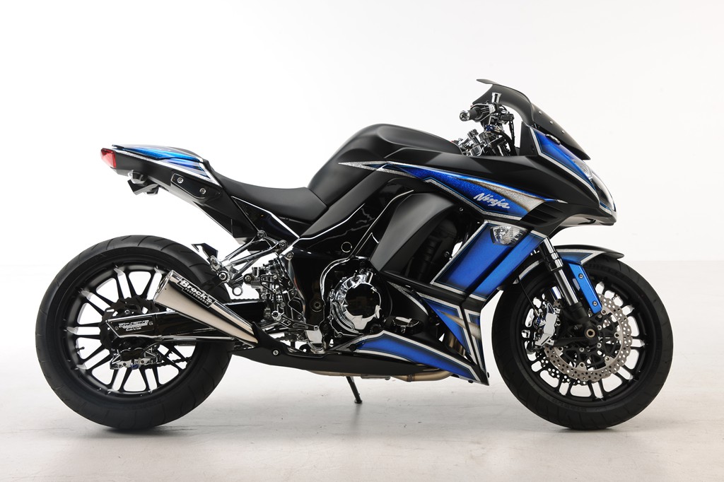 Racing Caf U00e8 Kawasaki Ninja 1000 By Roaring Toyz