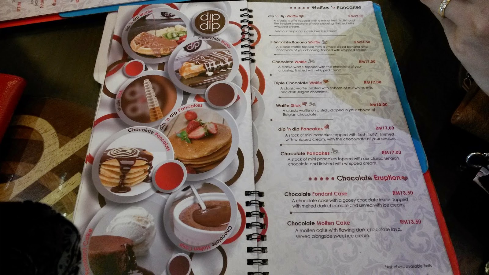 dalila in the house.. Dip n Dip Ioi City Mall for Chocolate Lover