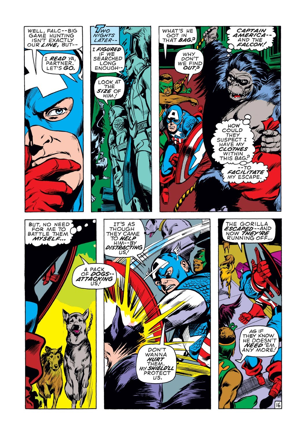 Read online Captain America (1968) comic -  Issue #135 - 16