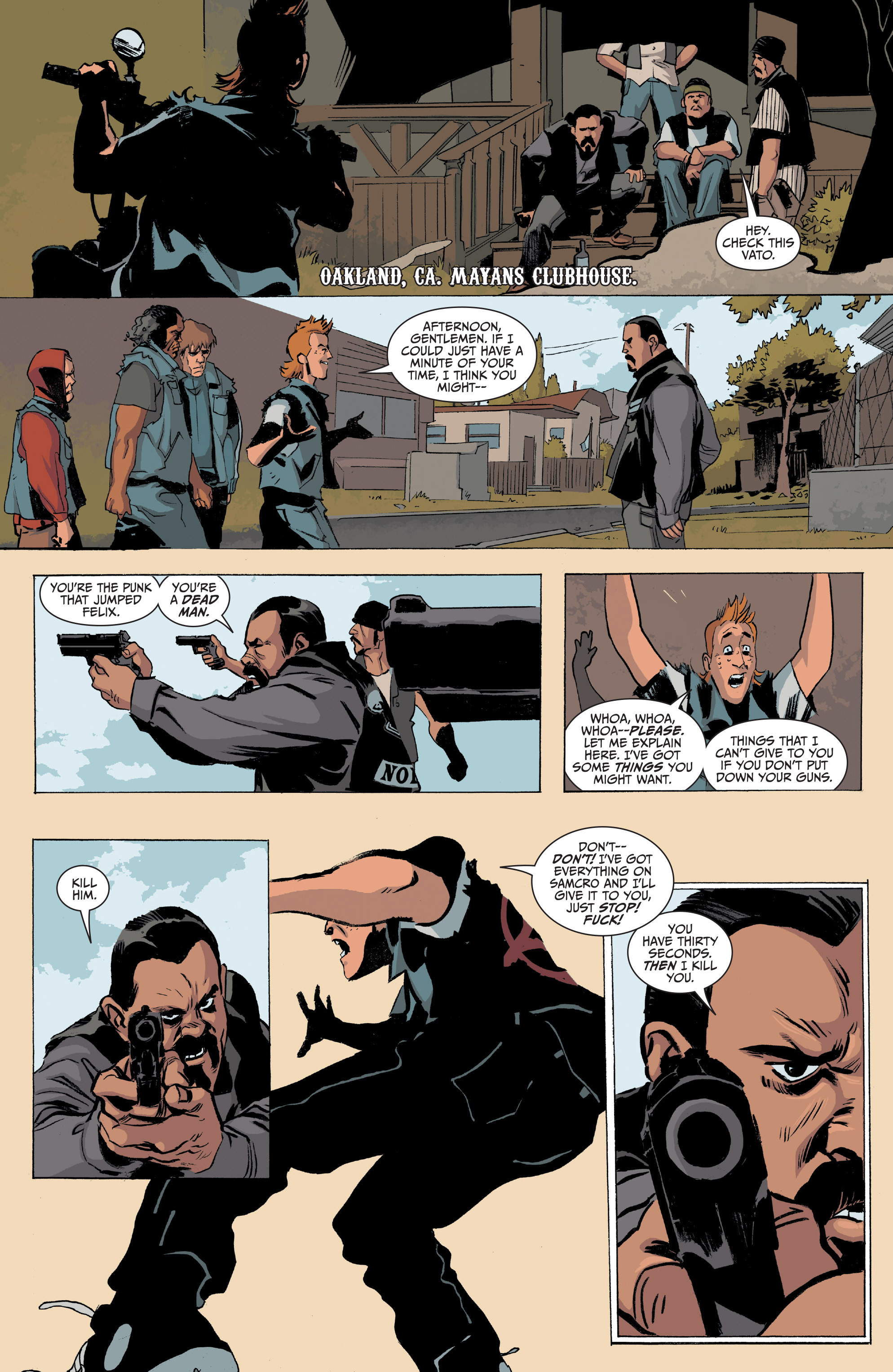 Read online Sons of Anarchy comic -  Issue #21 - 9