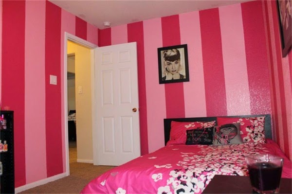 Dormitorios en rosa y negro - Ideas para decorar dormitorios