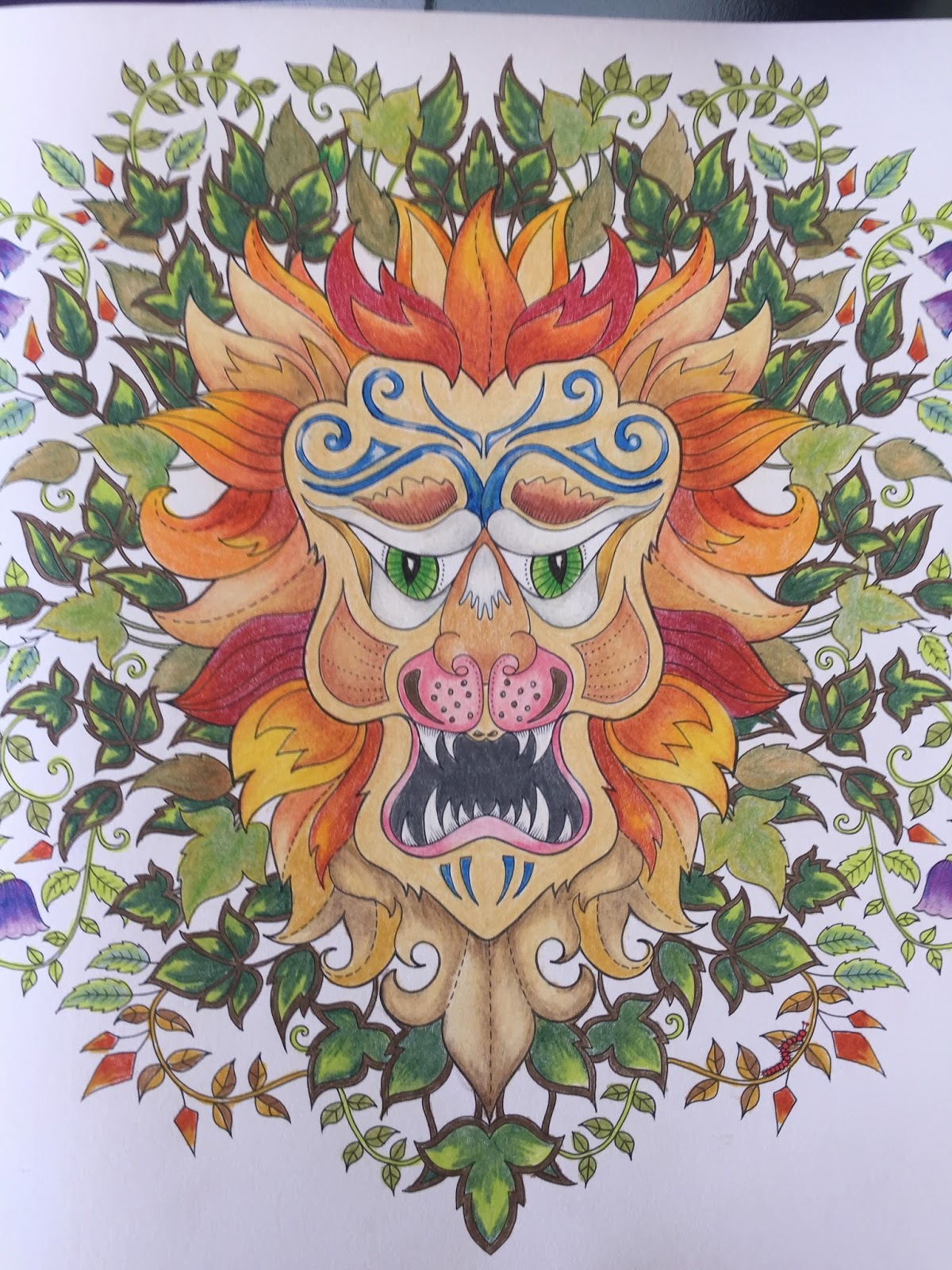 A Piece Done With Derwent Color Pencils