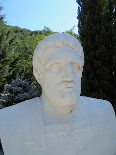 προτομή του Φίλιππου Β΄ στο Μουσείο Μακεδονικού Αγώνα του Μπούρινου