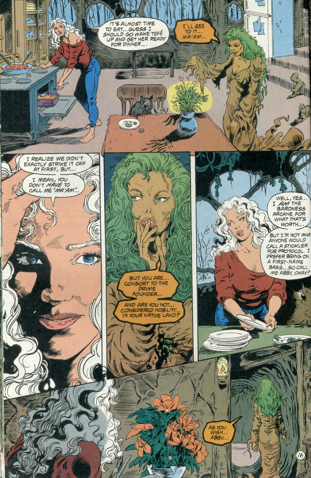 Swamp Thing (1982) Issue #125 #133 - English 17