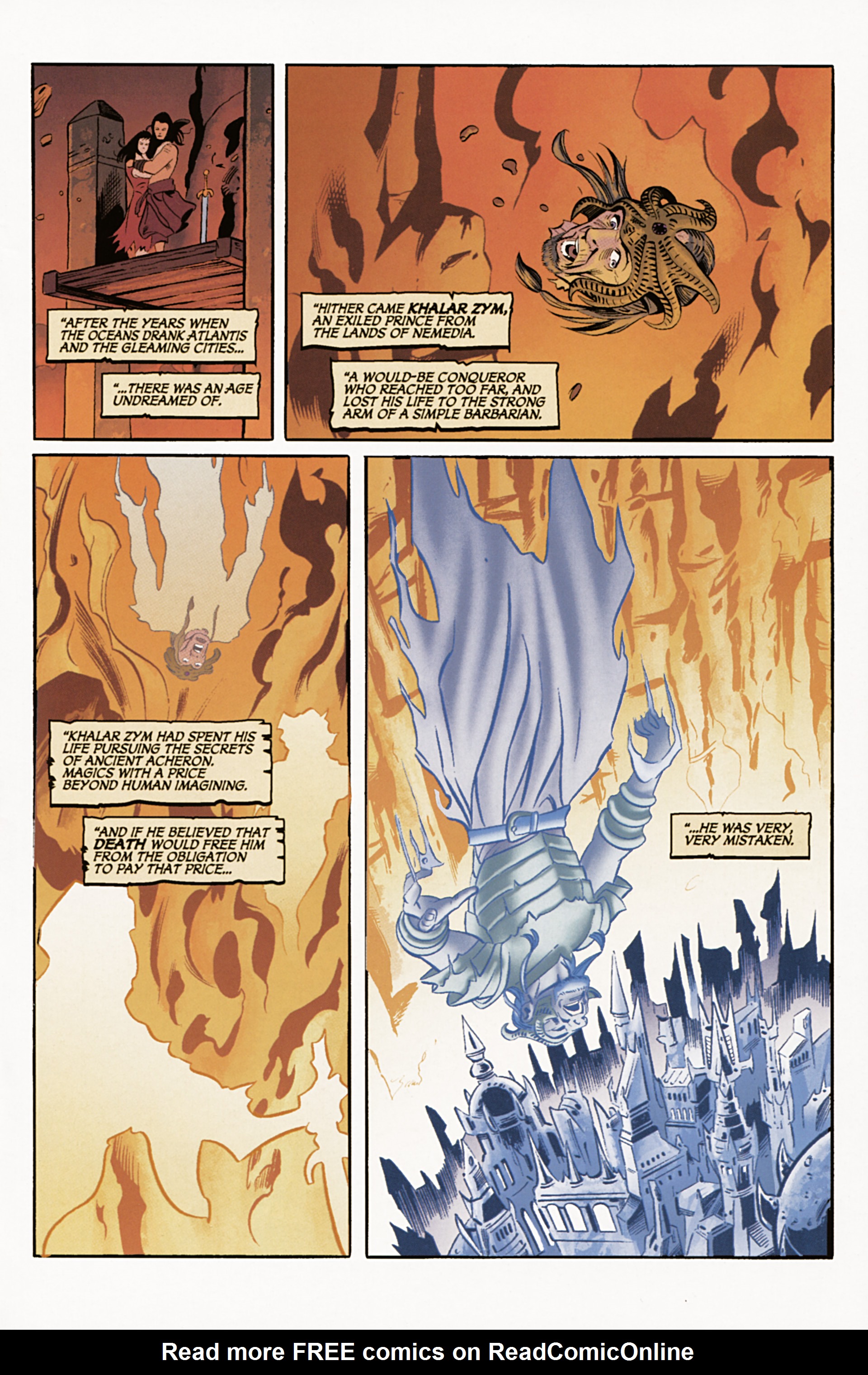 Read online Conan the Barbarian: The Mask of Acheron comic -  Issue # Full - 54