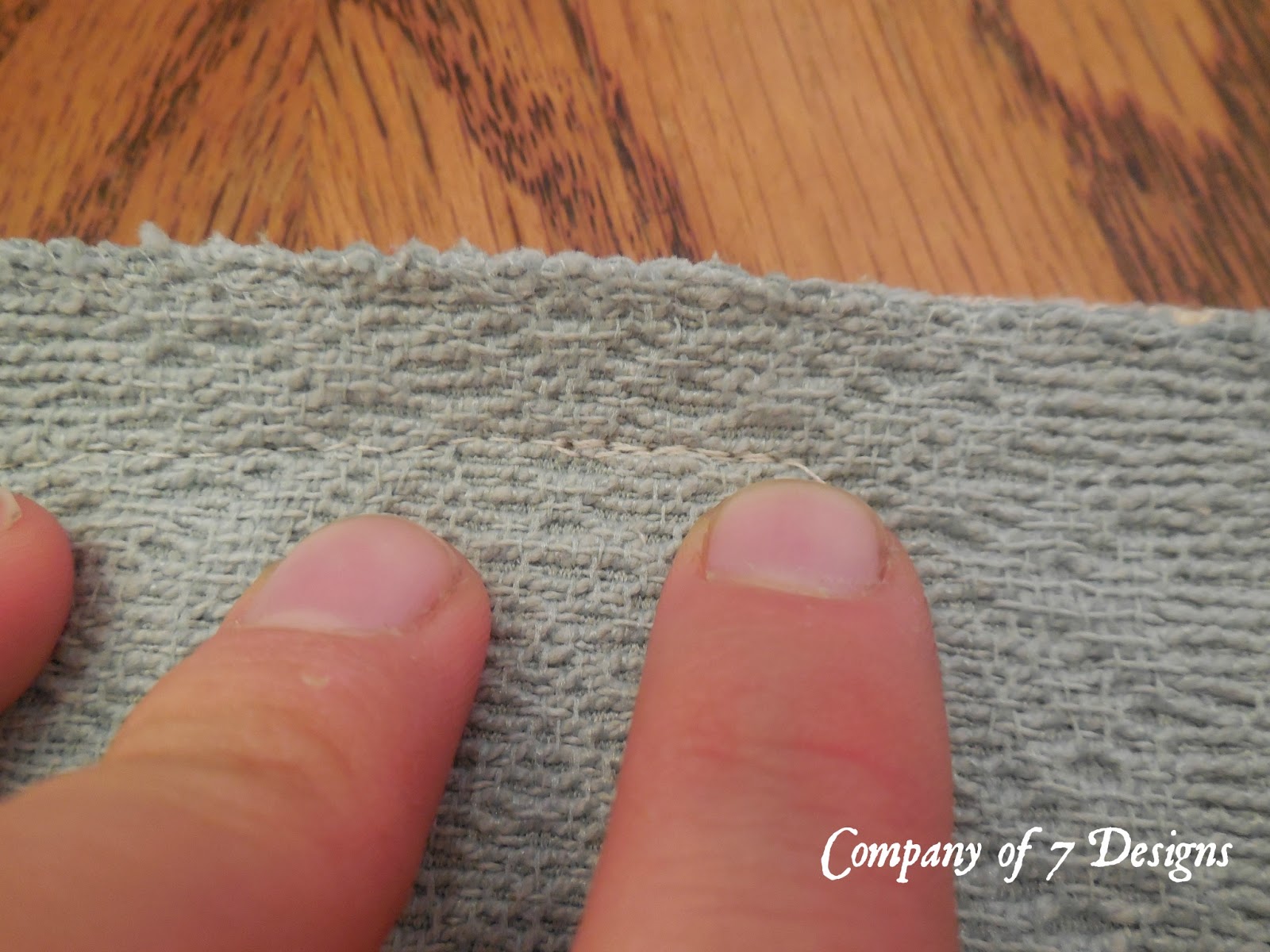 Company of 7 Designs Easy NO ZIPPER Slipcover Pillows Tutorial