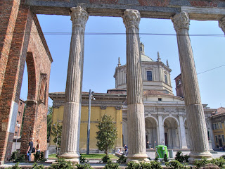 colonne - Basílica de São Lourenço, Milão