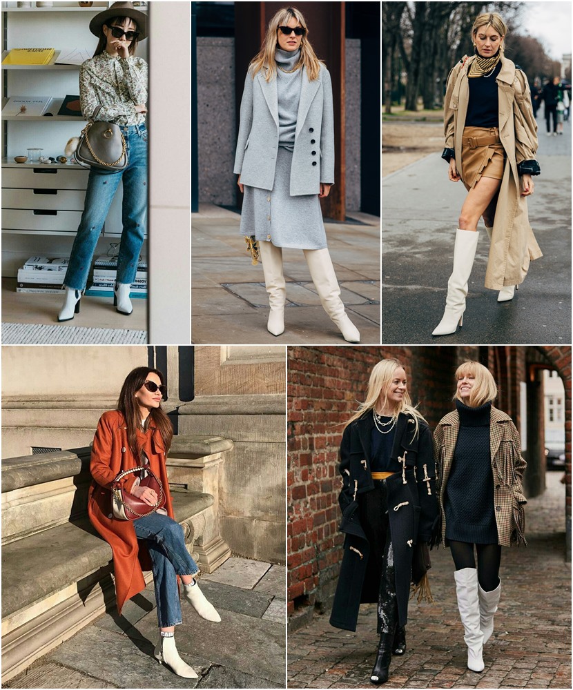 30 Maneiras de usar bota branca Looks inspiradores com botas brancas