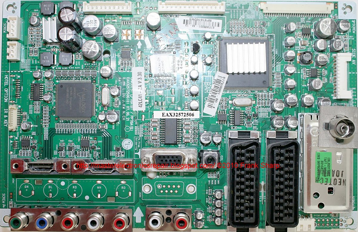 Master Electronics Repair ! REPAIR / SERVICING TV LG 37LC41