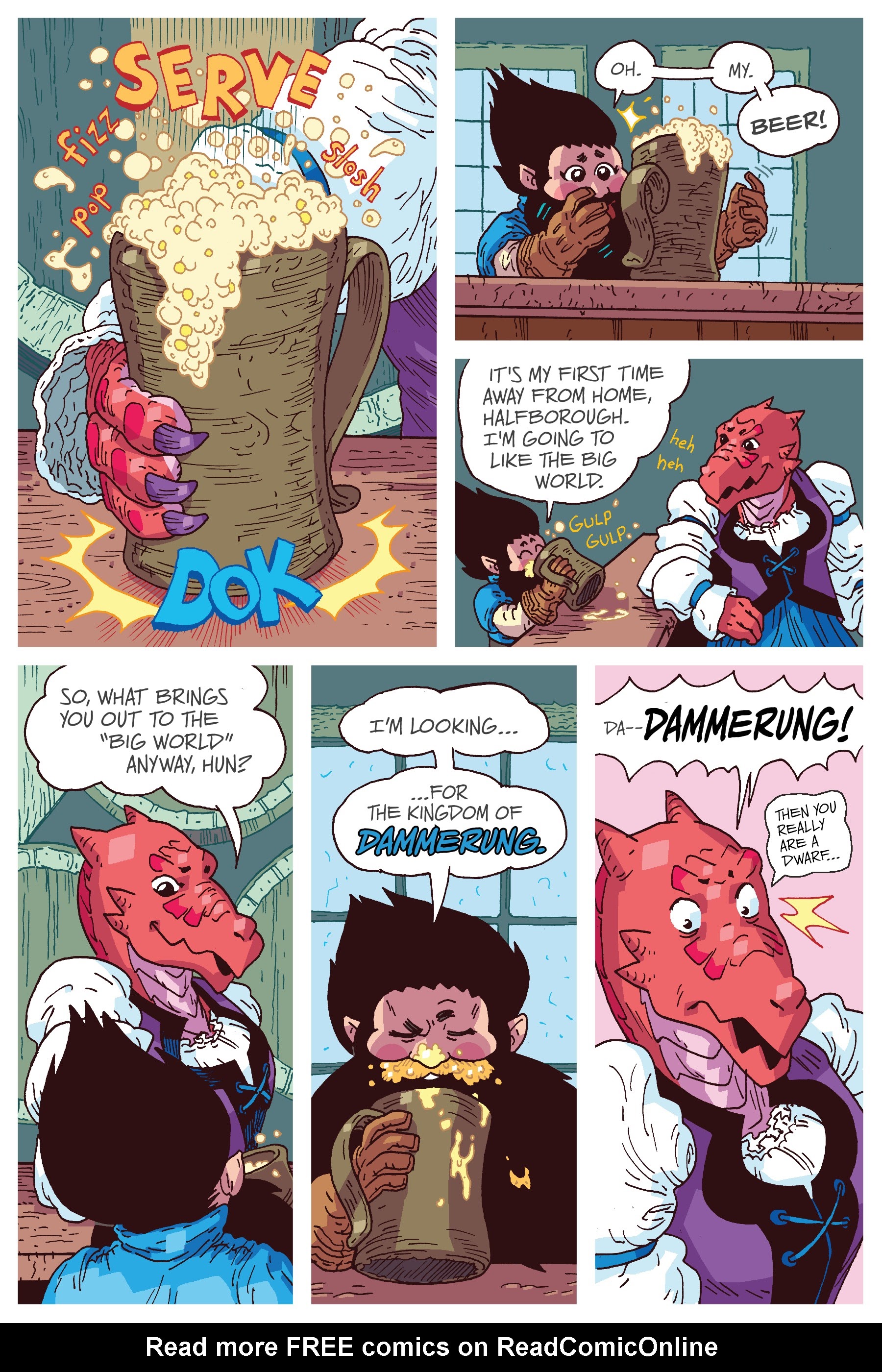 Read online The Savage Beard of She Dwarf comic -  Issue # TPB (Part 1) - 12