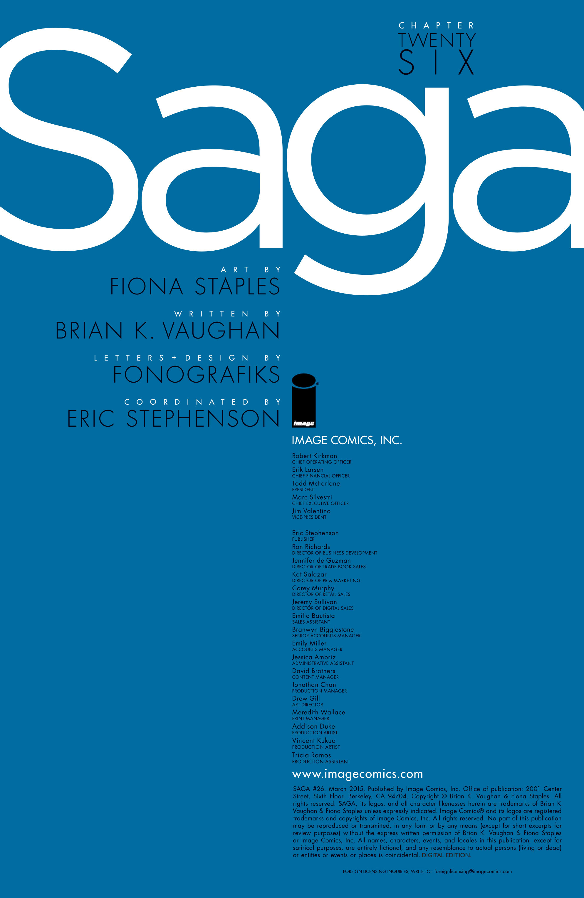 Read online Saga comic -  Issue #26 - 2