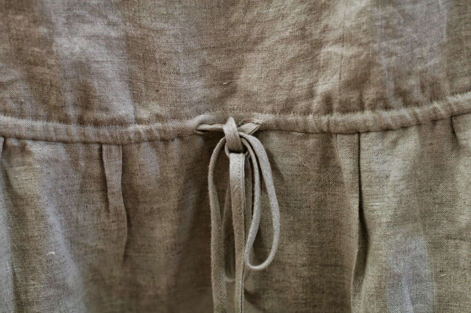 THE DRAPERY: Deer and Doe Aubepine in Natural Linen