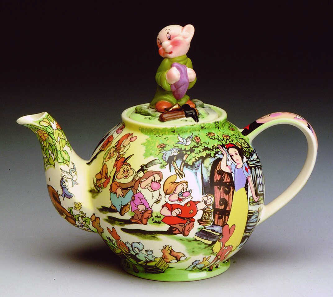 Filmic Light Snow White Archive Snow White Teapot by Paul Cardew