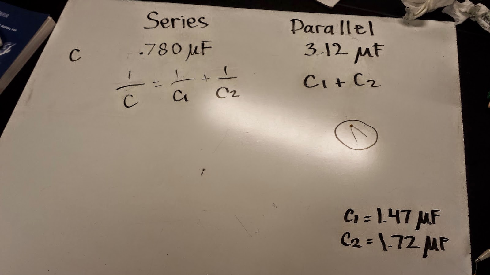 Electronics 10 bchiu 4/21/2014 Experiments Capacitor in Series