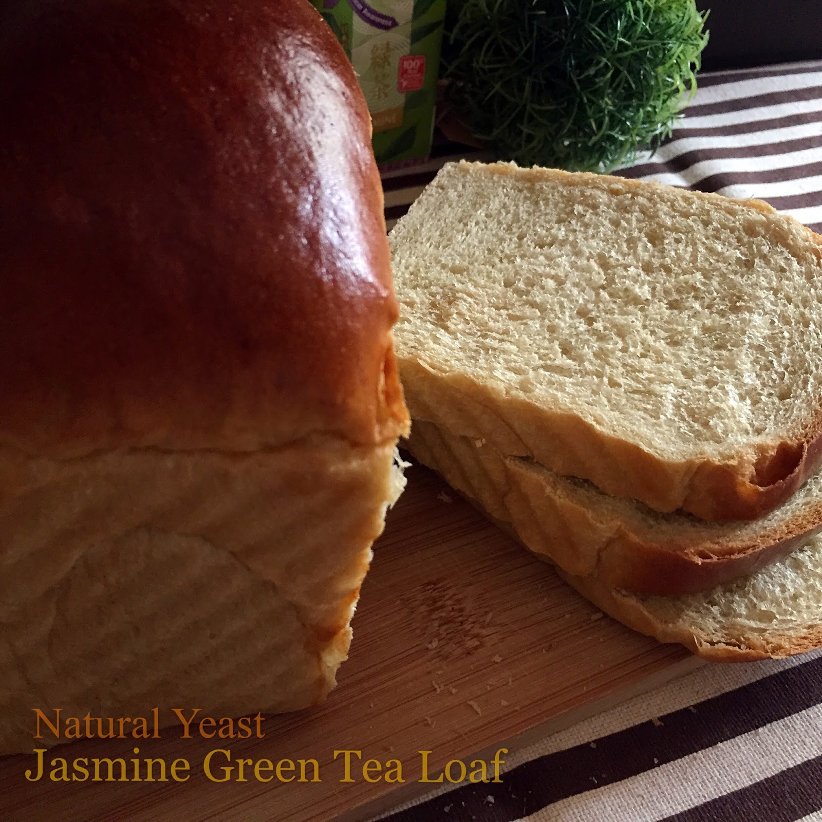 My Mind Patch Natural Yeast Jasmine Green Tea Bread 天然酵母茉莉绿茶吐司
