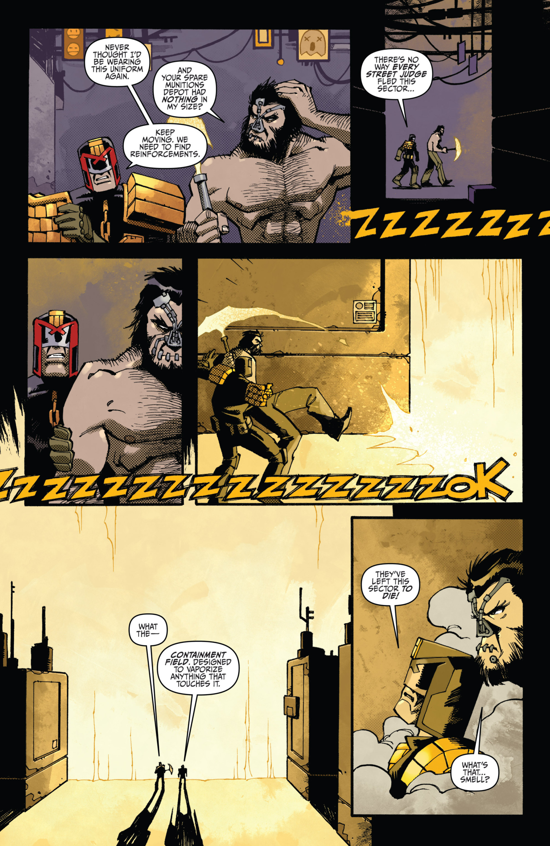 Read online Judge Dredd (2012) comic -  Issue #18 - 20