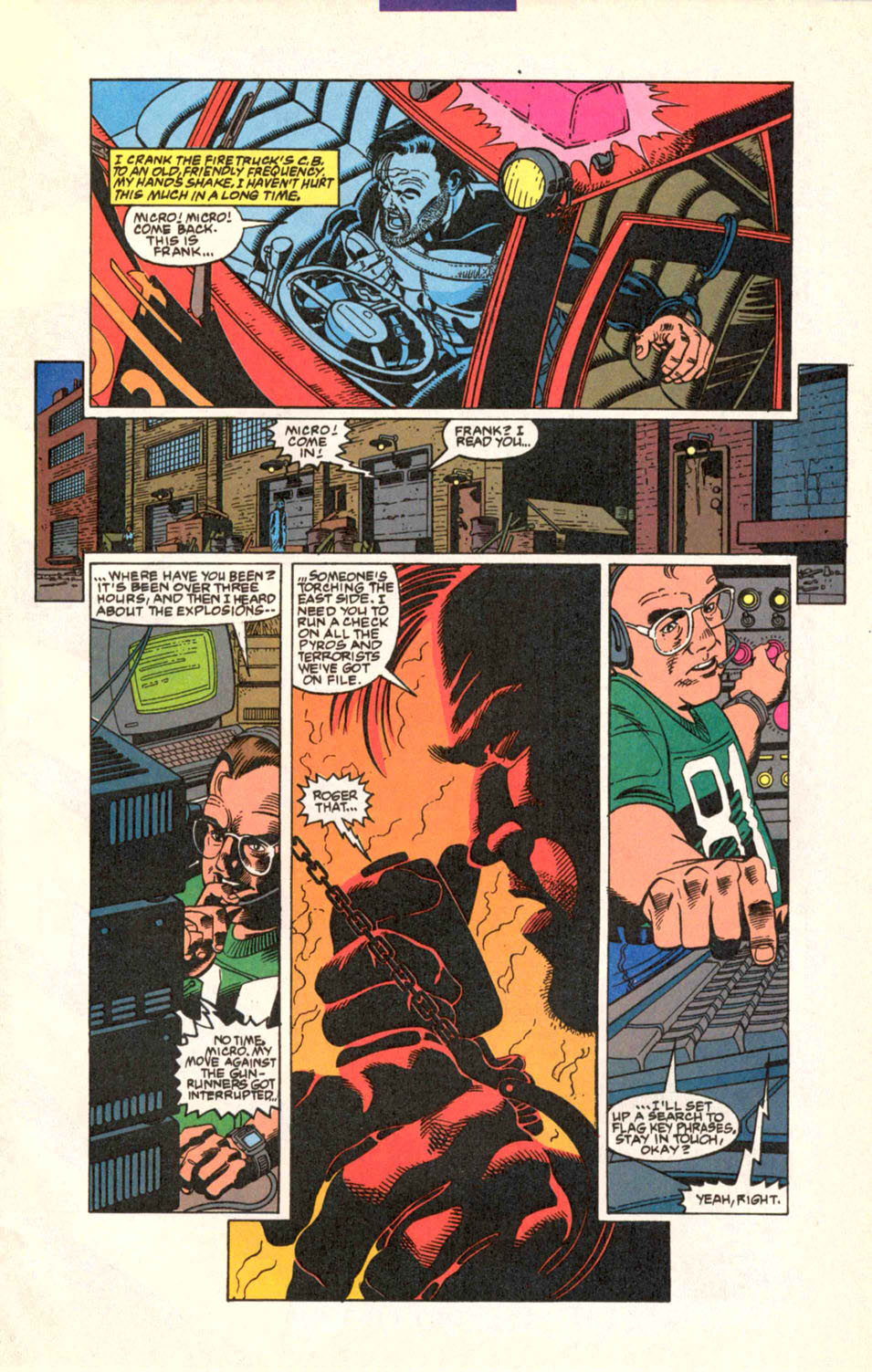 Read online The Punisher (1987) comic -  Issue #83 - Firefight - 6