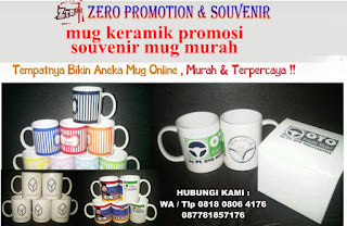 Jual Mug promosi di Tangerang