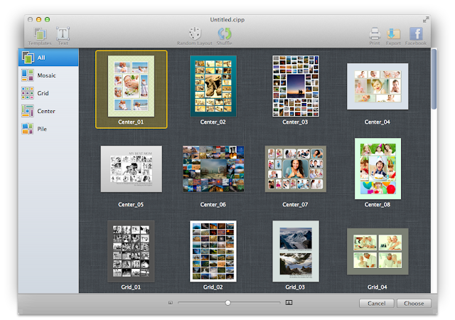 تحميل برنامج CollageIt لعمل الطوابع وملصقات الصور بشكل تلقائى
