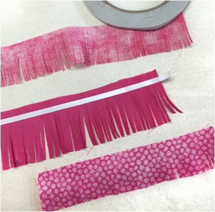 how to make fabric tassels, silhouette cameo project ideas, silhouette cameo fabric projects
